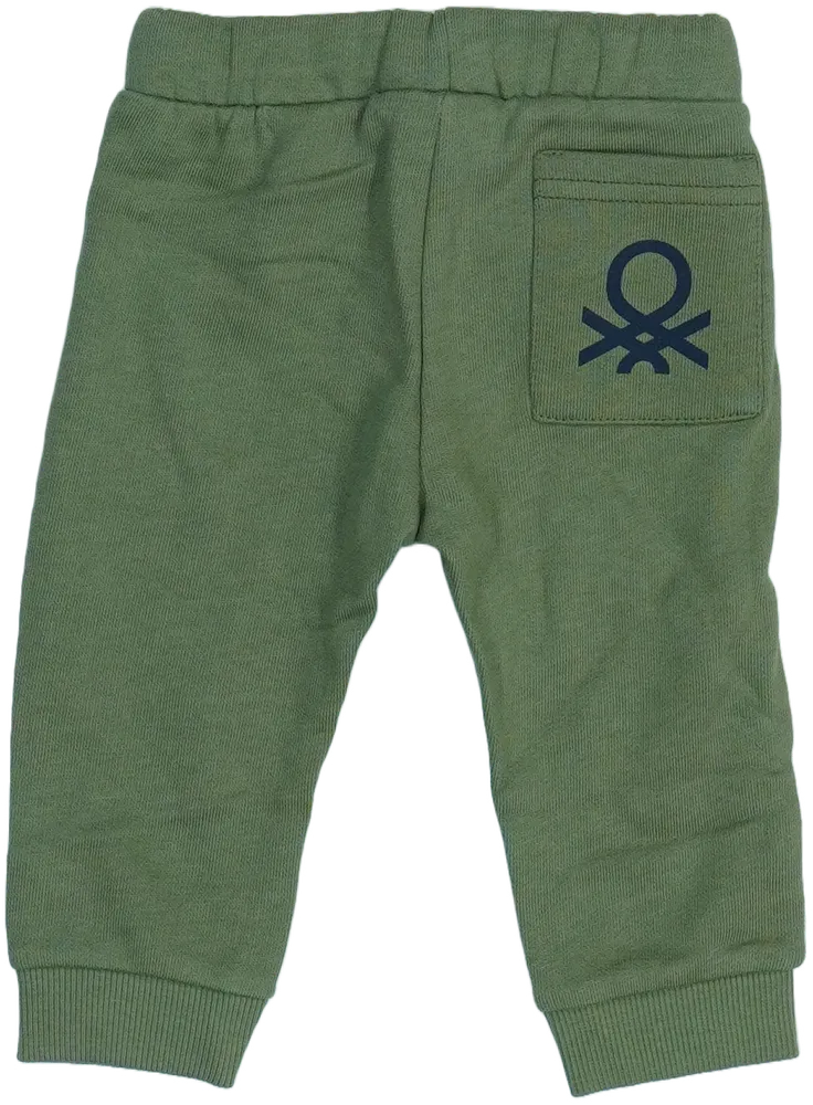 Zöld Benetton Melegítőnadrág EU 74 / UK 6-9 hónap / US 6-9 hónap