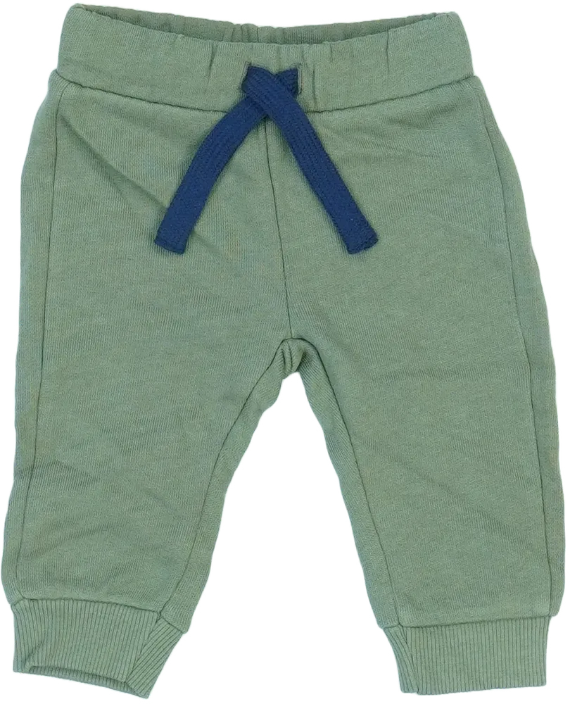 Zöld Benetton Melegítőnadrág EU 68 / UK 3-6 hónap / US 3-6 hónap