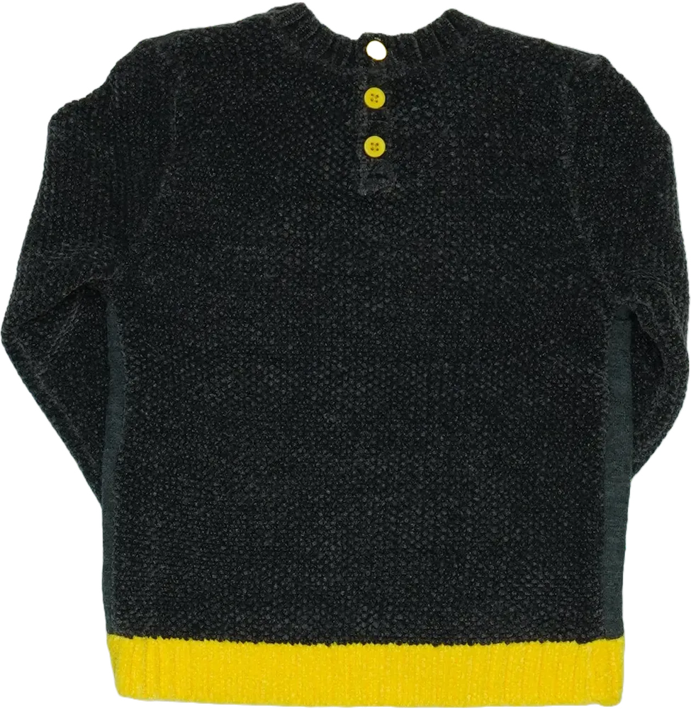 Szürke Benetton Kötött pulcsi EU 80 / UK 9-12 hónap / US 12 hónap