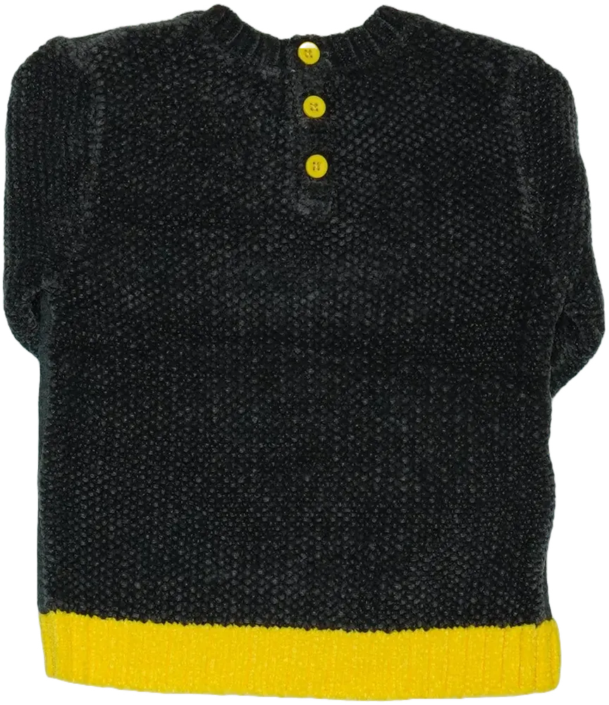 Szürke Benetton Kötött pulcsi EU 68 / UK 3-6 hónap / US 3-6 hónap