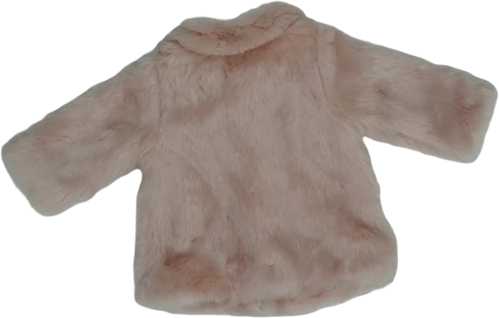 Rózsaszín Benetton Szőrmekabát EU 62 / UK 0-3 hónap / US 0-3 hónap