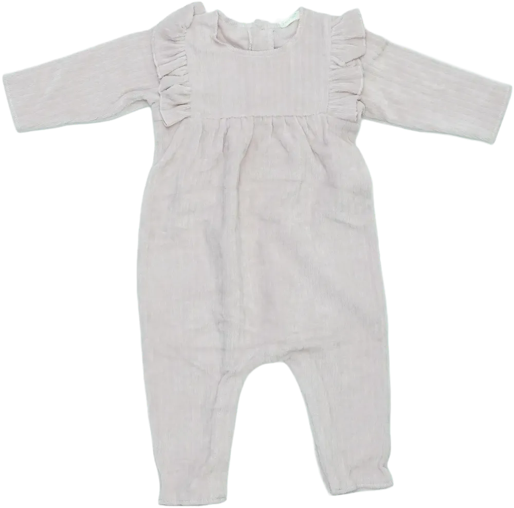 Rózsaszín Benetton Hosszú ujjú rugdalózó EU 56 / UK Újszülött / US Újszülött