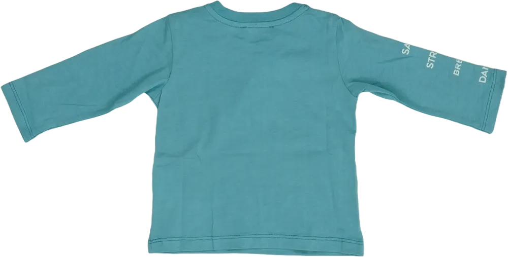 Kék Benetton Hosszú ujjú felső EU 62 / UK 0-3 hónap / US 0-3 hónap