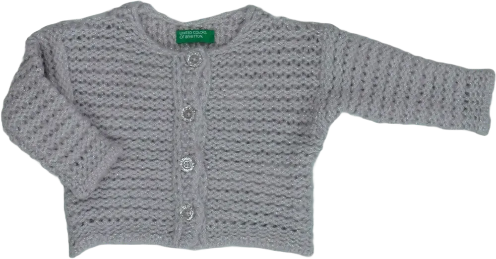 Rózsaszín Benetton Kardigán EU 74 / UK 6-9 hónap / US 6-9 hónap