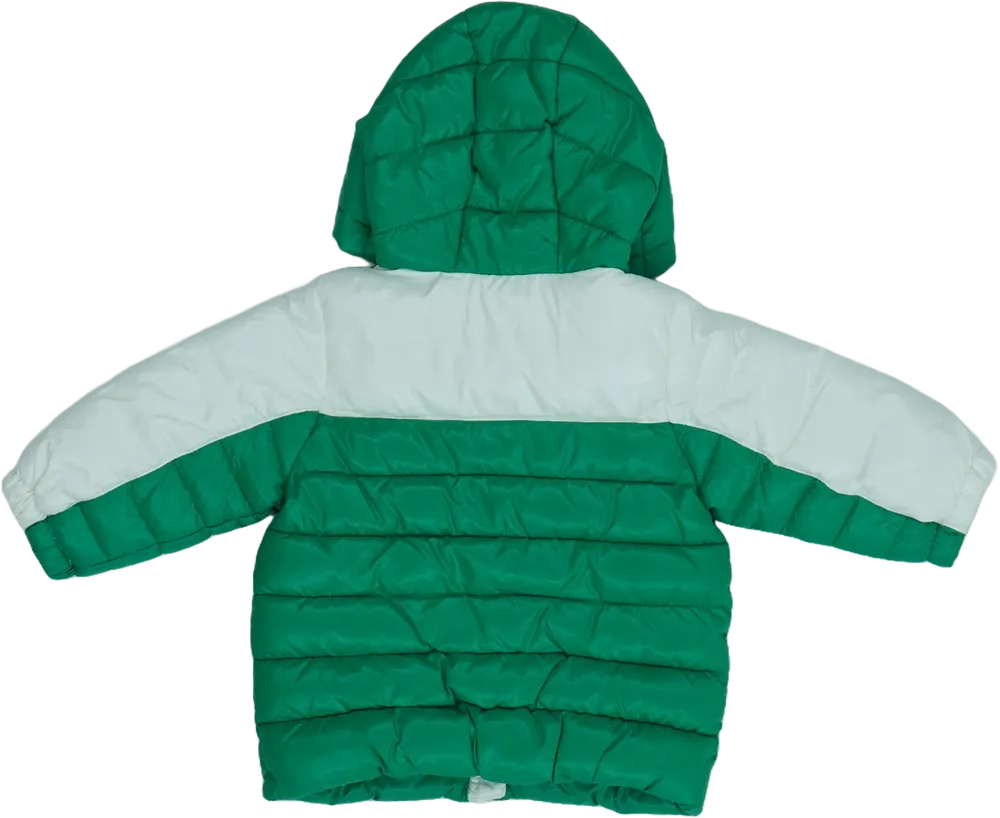 Zöld Benetton Télikabát EU 68 / UK 3-6 hónap / US 3-6 hónap