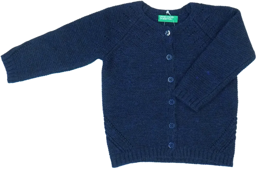 Kék Benetton Kardigán EU 80 / UK 9-12 hónap / US 12 hónap