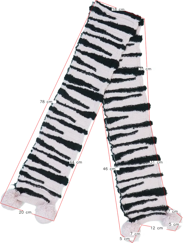 Rózsaszín Benetton Sál EU 164 / UK 14 év / US 14 év/XL