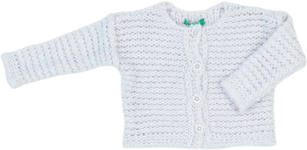 Rózsaszín Benetton Kardigán EU 68 / UK 3-6 hónap / US 3-6 hónap