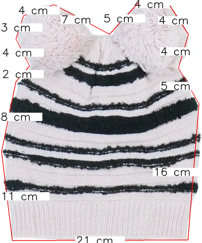 Piros Benetton Sapka EU 164 / UK 14 év / US 14 év/XL