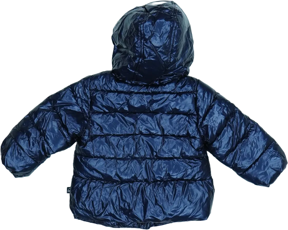 Kék Benetton Télikabát EU 80 / UK 9-12 hónap / US 12 hónap