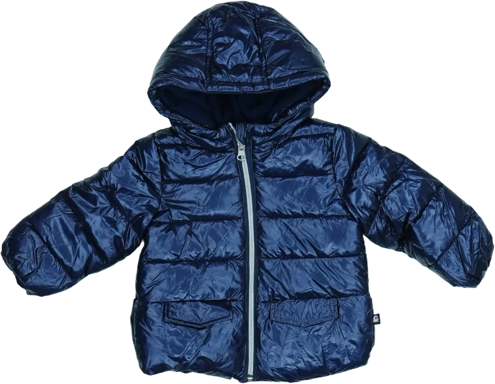 Kék Benetton Télikabát EU 80 / UK 9-12 hónap / US 12 hónap