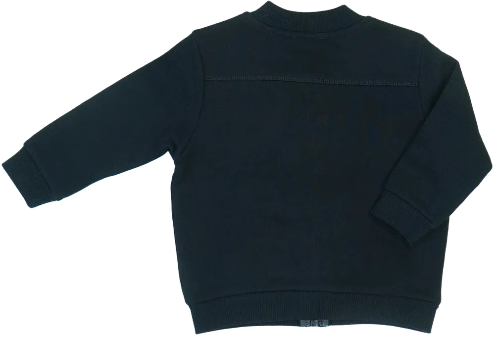 Fekete Benetton Pulóver EU 68 / UK 3-6 hónap / US 3-6 hónap