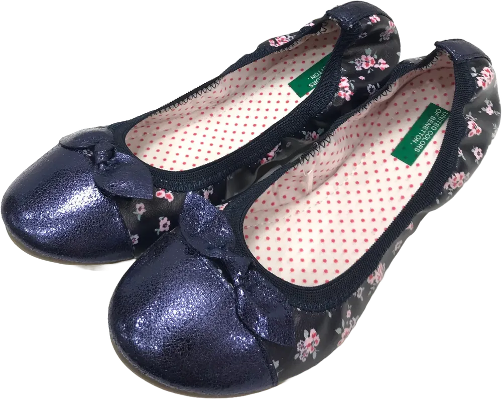 Kék Benetton Balerina cipő EU 24