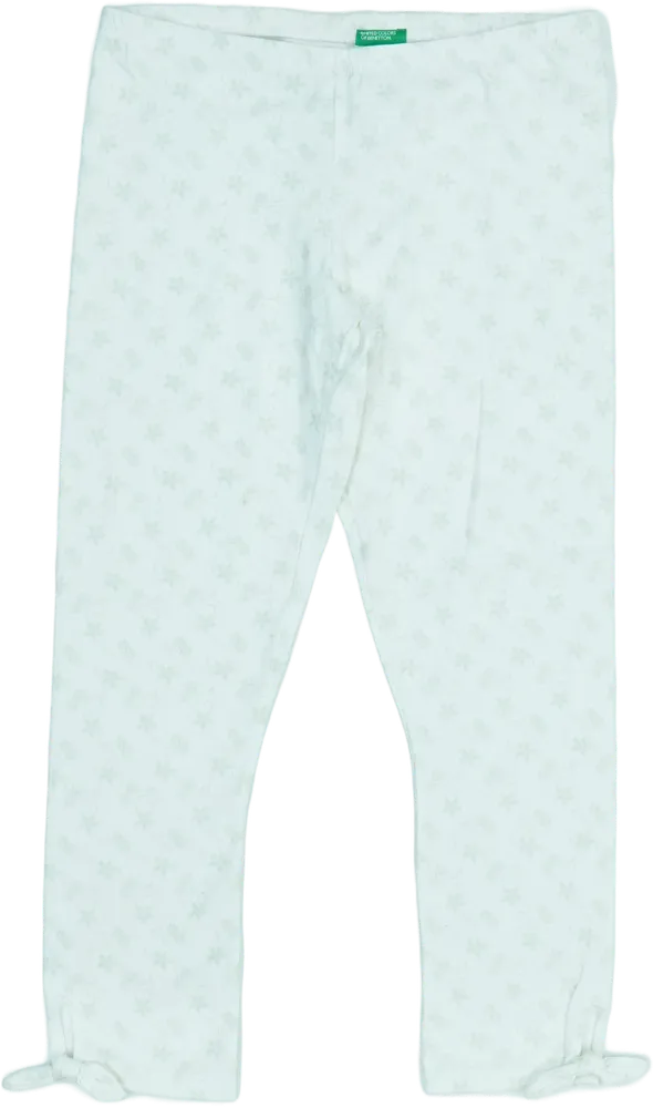 Fehér Benetton Leggings EU 164 / UK 14 év / US 14 év/XL