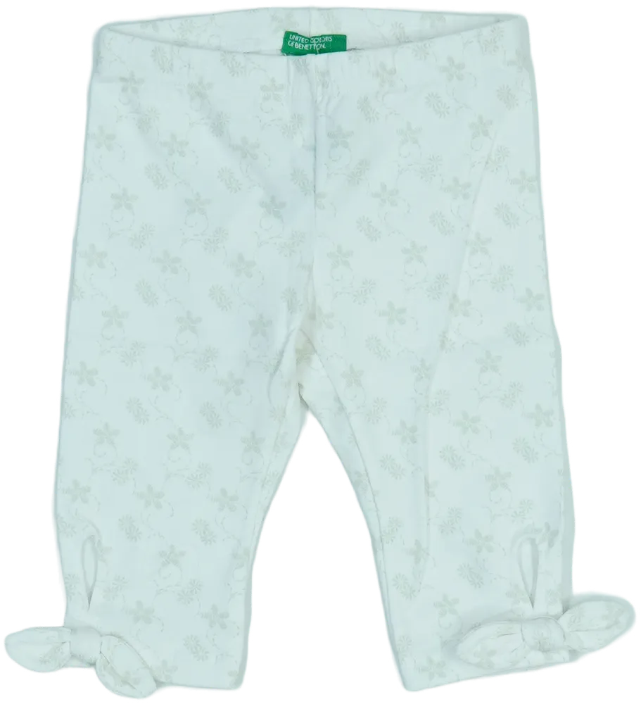 Fehér Benetton Leggings EU 86 / UK 12-18 hónap / US 18 hónap