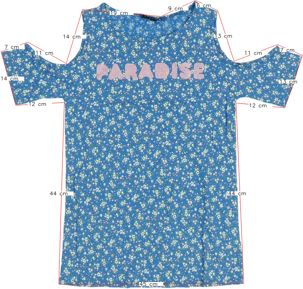 Kék Sisley Póló EU 164 / UK 14 év / US 14 év/XL