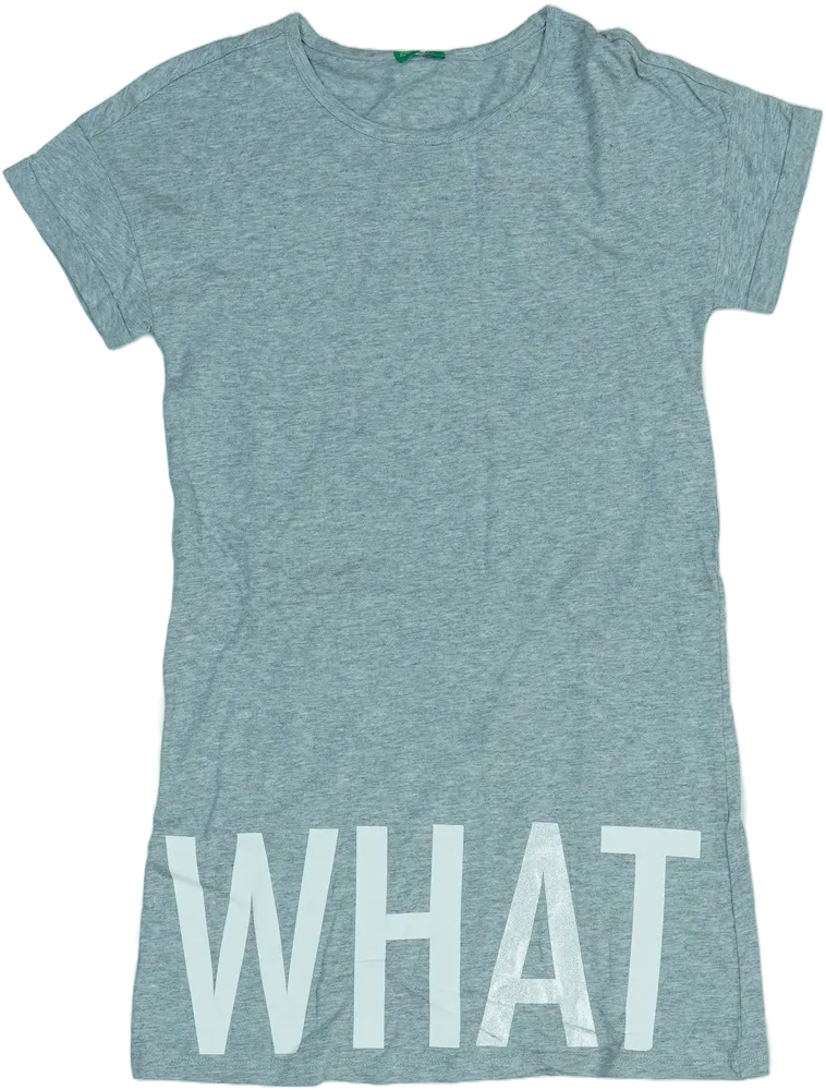 Szürke Benetton Ruha EU 128 / UK 8 év / US 8 év/M