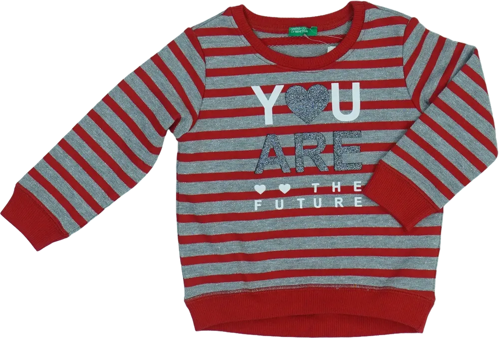 Többszínű Benetton Pulóver EU 92 / UK 2 év / US 2T