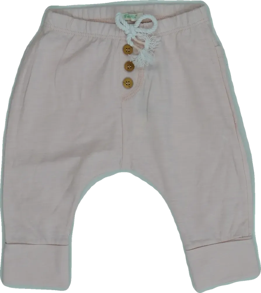 Rózsaszín Benetton Baby nadrág EU 68 / UK 3-6 hónap / US 3-6 hónap