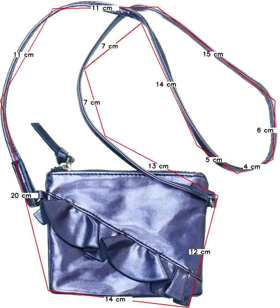 Lila Benetton Táska Egyméret