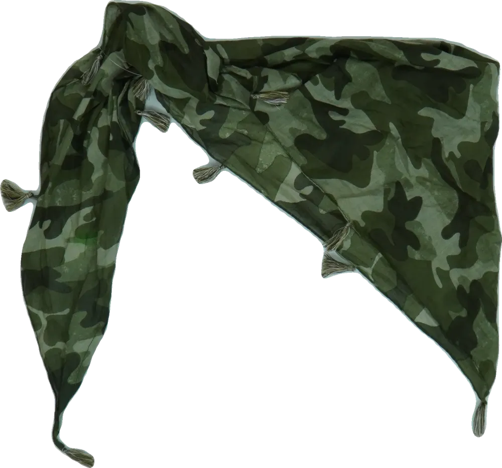 Terepszínű Benetton Kendő Egyméret