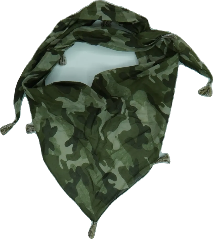 Terepszínű Benetton Kendő Egyméret