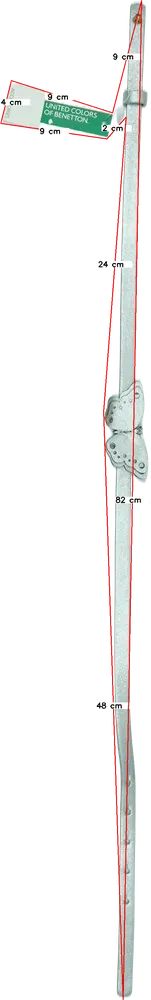 Ezüst Benetton Öv Egyméret