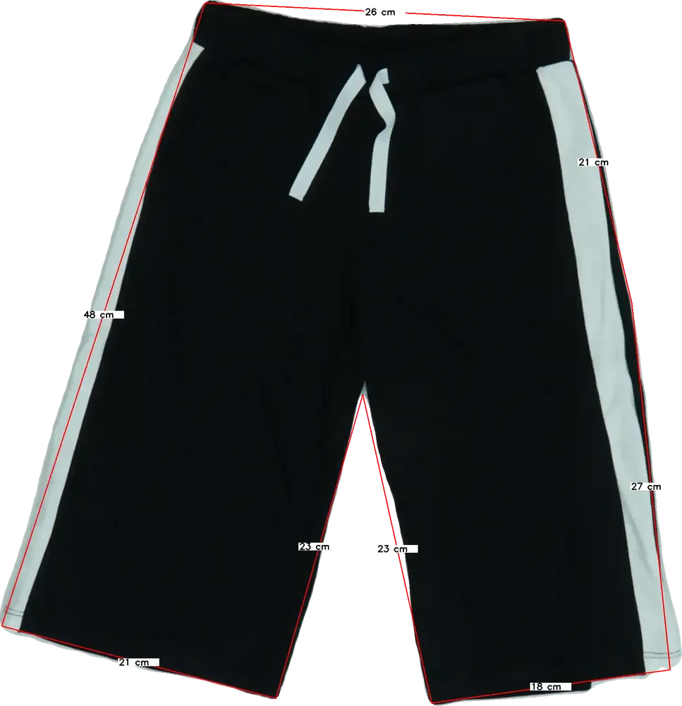 Fekete Benetton Halásznadrág EU 116 / UK 6 év / US 6 év/S