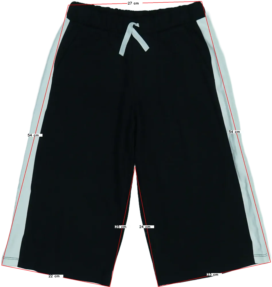 Fekete Benetton Halásznadrág EU 122 / UK 7 év / US 7 év/M