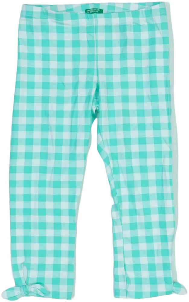 Zöld Benetton Leggings EU 128 / UK 8 év / US 8 év/M
