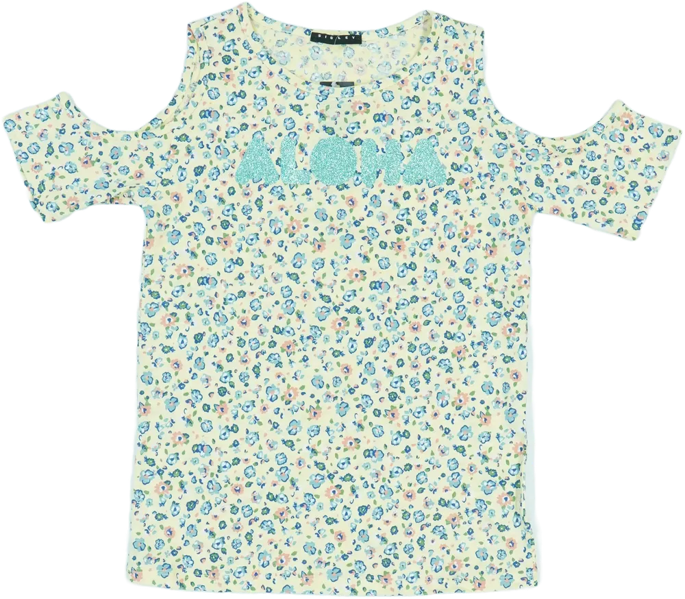 Sárga Sisley Blúz EU 128 / UK 8 év / US 8 év/M