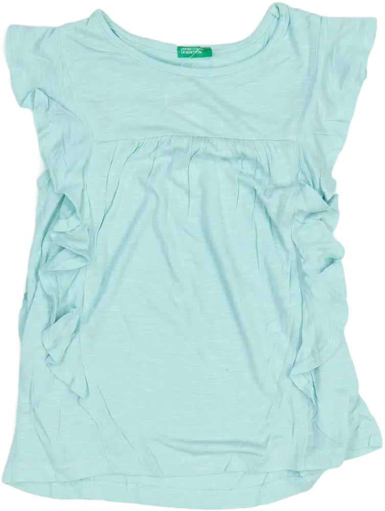Kék Benetton Blúz EU 128 / UK 8 év / US 8 év/M