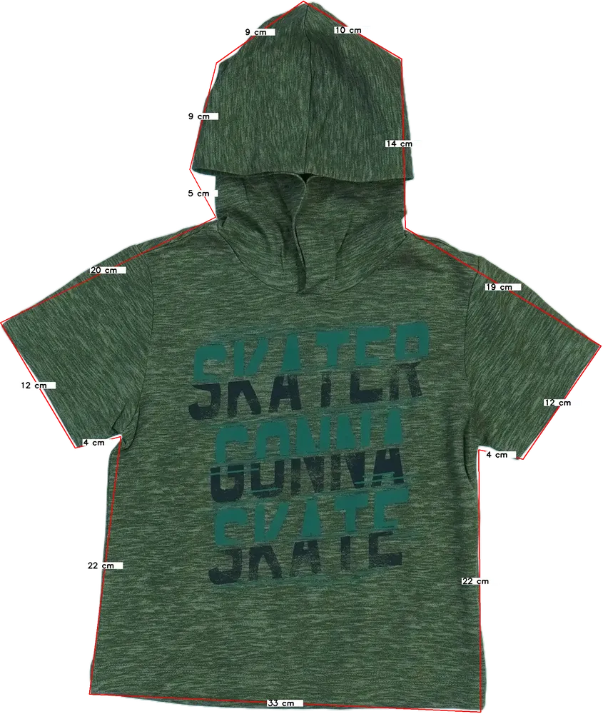 Zöld Benetton Póló EU 92 / UK 2 év / US 2T