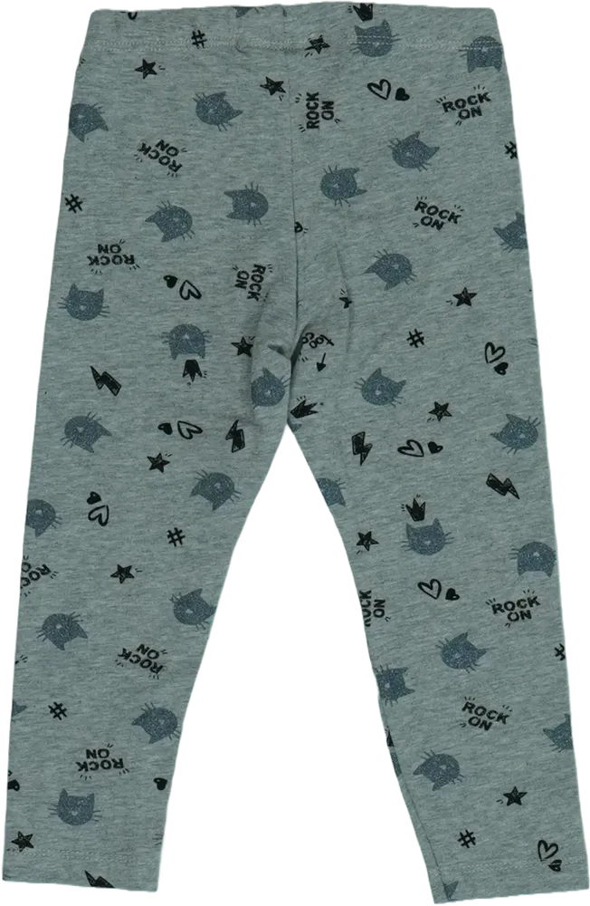 Szürke Benetton Leggings EU 80 / UK 9-12 hónap / US 12 hónap