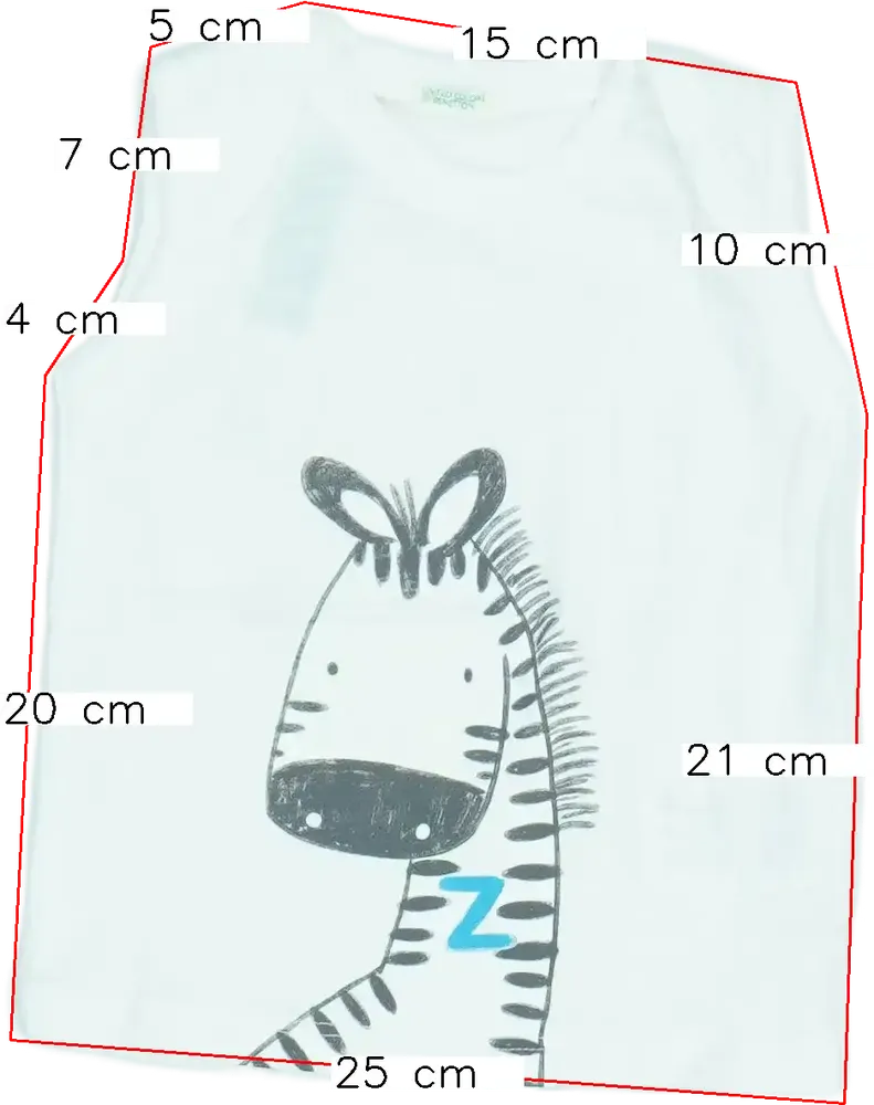 Fehér Benetton Fiú / Férfi atléta EU 68 / UK 3-6 hónap / US 3-6 hónap