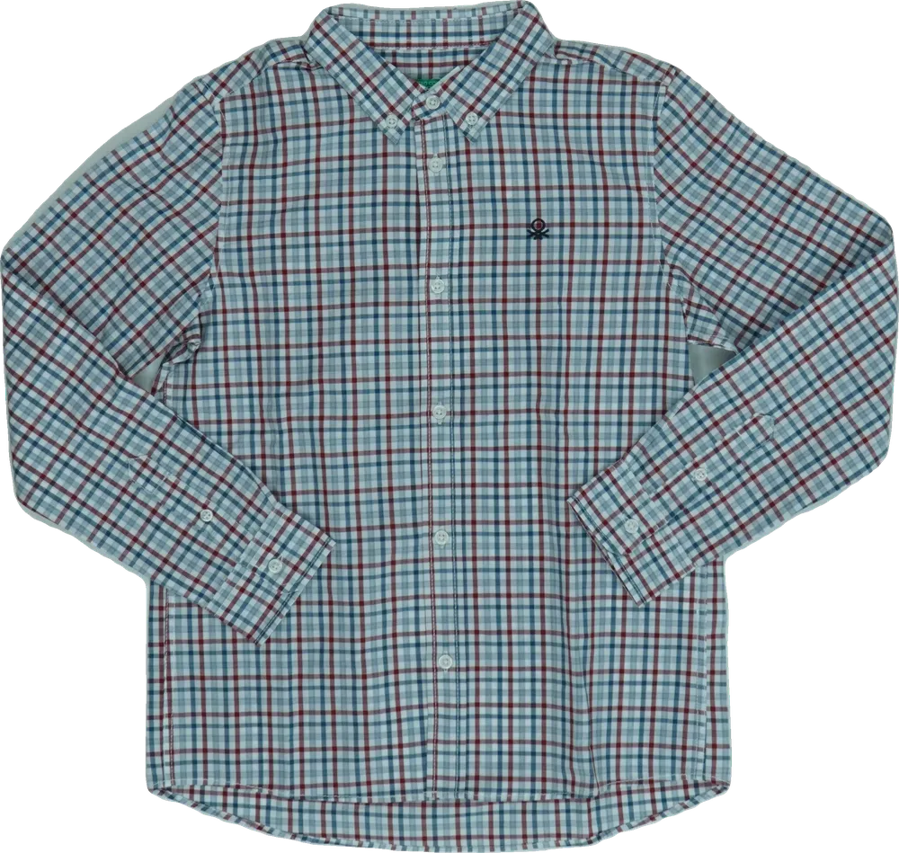 Többszínű Benetton Ing EU 134 / UK 9 év / US 9 év/L