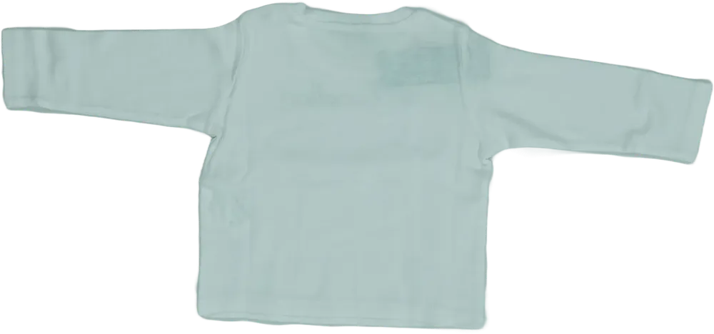 Fehér Benetton Hosszú ujjú felső EU 74 / UK 6-9 hónap / US 6-9 hónap