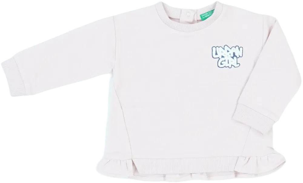 Rózsaszín Benetton Pulóver EU 80 / UK 9-12 hónap / US 12 hónap