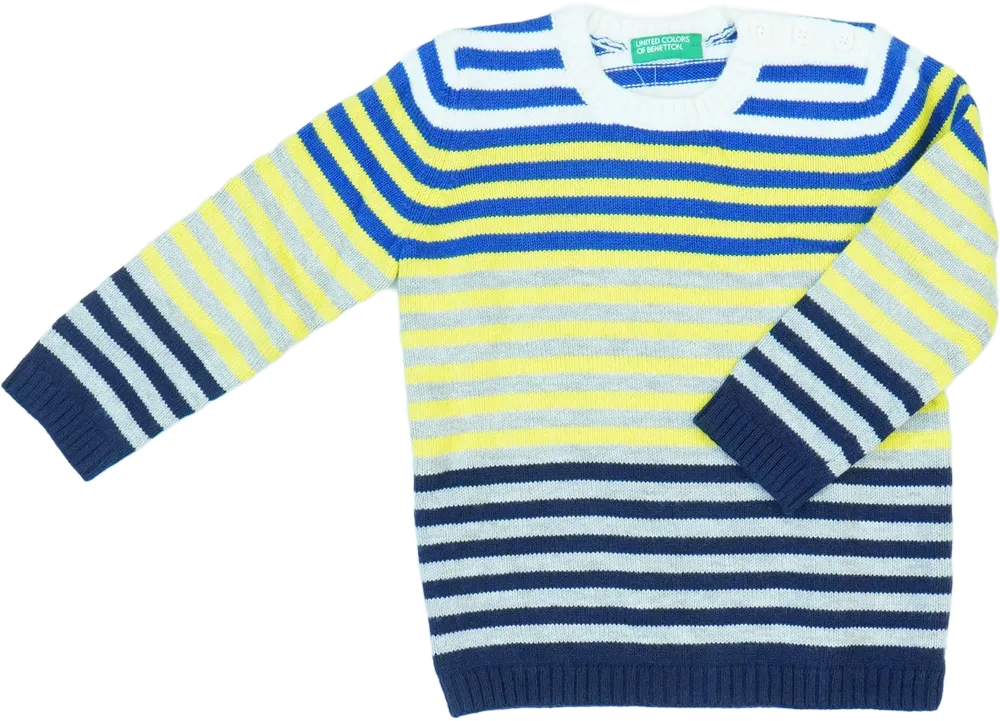 Többszínű Benetton Kötött pulcsi EU 86 / UK 12-18 hónap / US 18 hónap