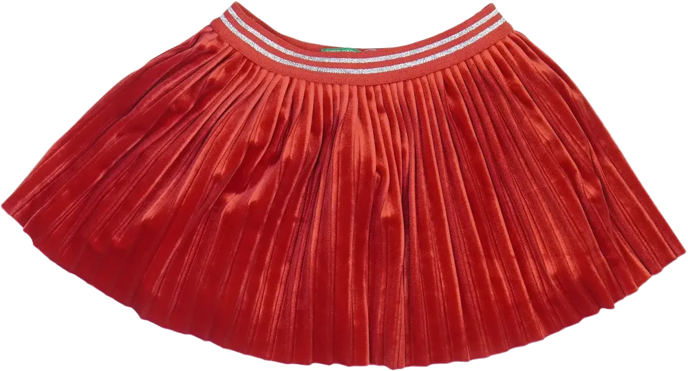 Piros Benetton Szoknya EU 86 / UK 12-18 hónap / US 18 hónap