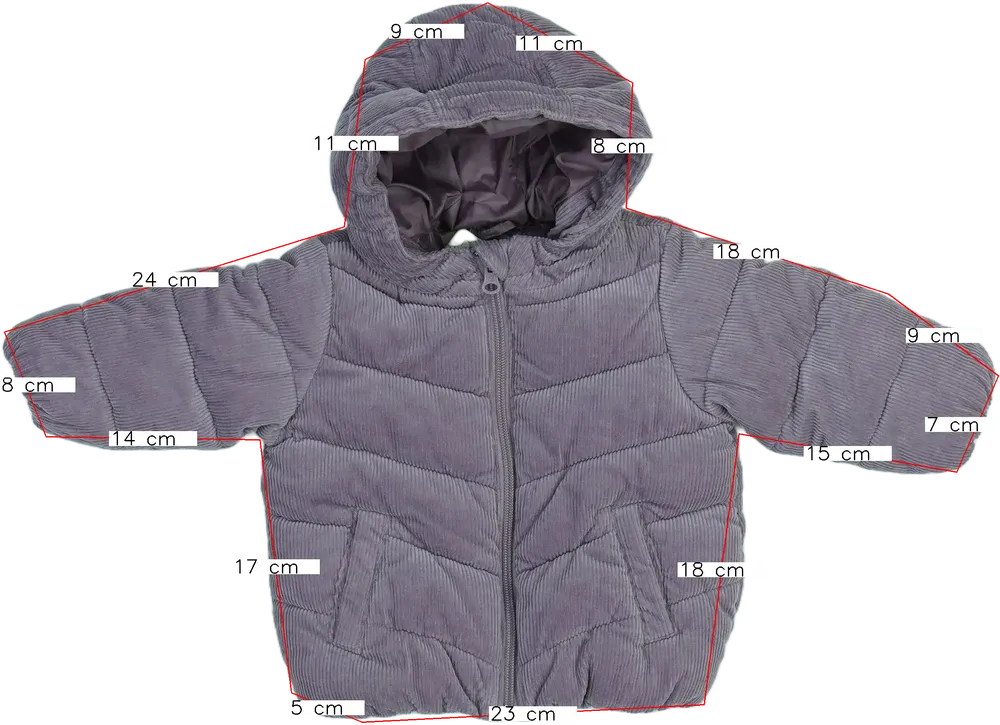 Lila Benetton Télikabát EU 74 / UK 6-9 hónap / US 6-9 hónap