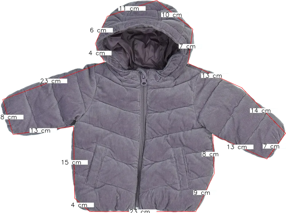 Lila Benetton Télikabát EU 68 / UK 3-6 hónap / US 3-6 hónap