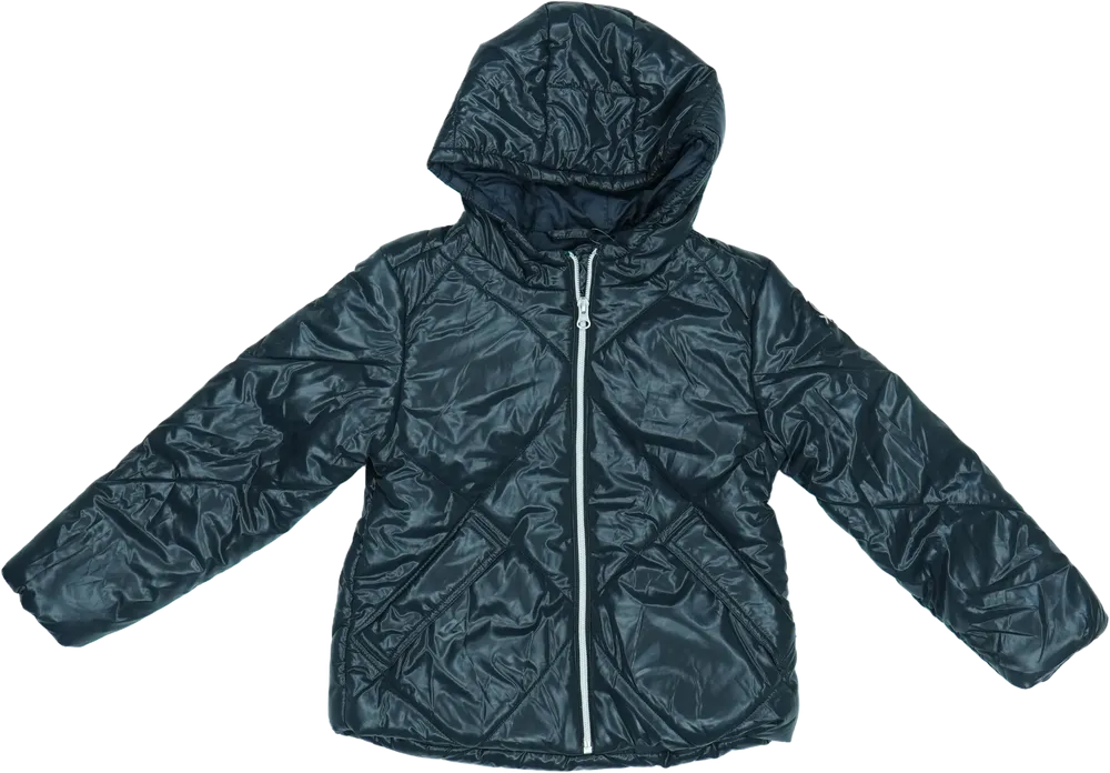 Fekete Benetton Télikabát EU 122 / UK 7 év / US 7 év/M