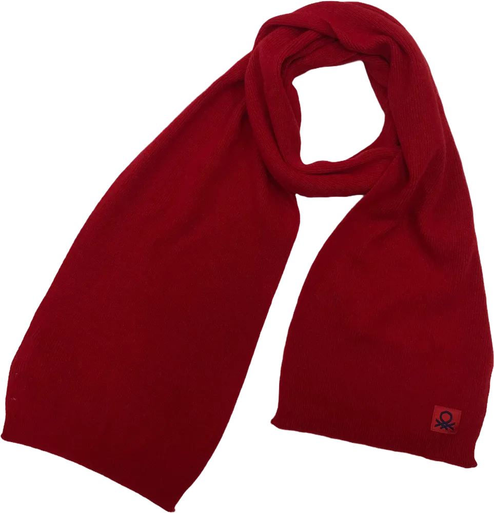 Piros Benetton Sál EU 164 / UK 14 év / US 14 év/XL