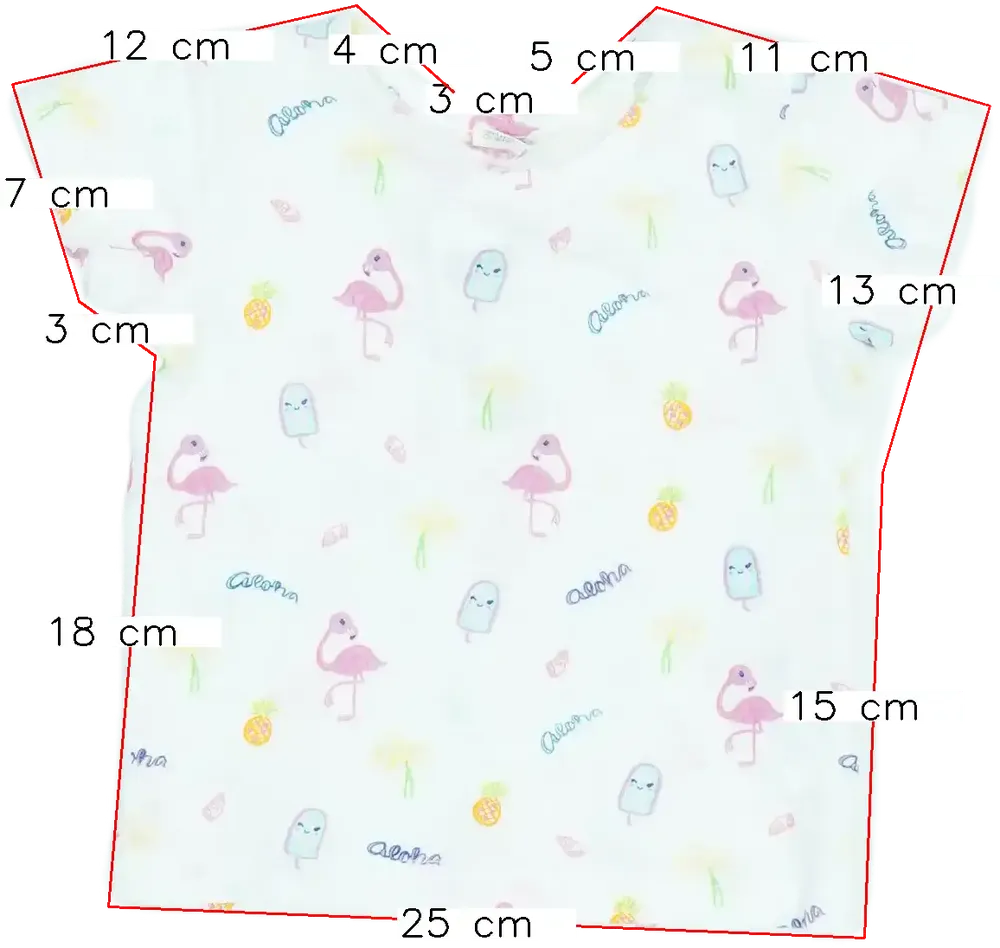 Fehér Benetton Póló EU 62 / UK 0-3 hónap / US 0-3 hónap