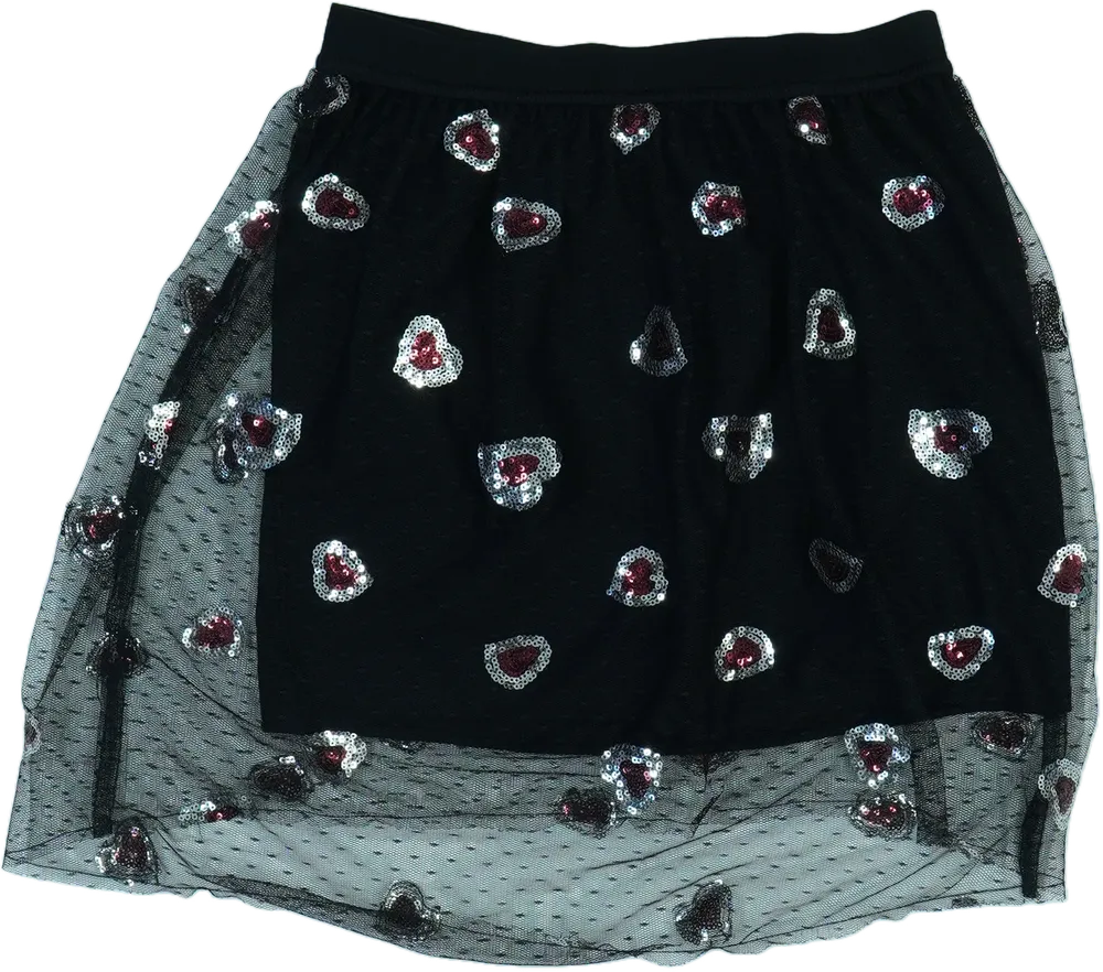 Fekete Sisley Szoknya EU 140 / UK 10 év / US 10 év/L