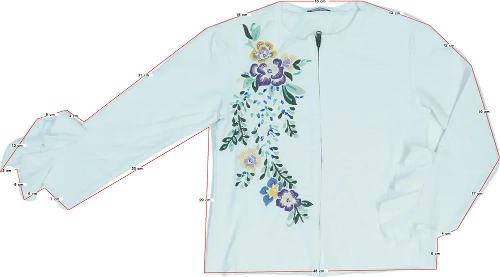 Fehér Sisley Kardigán EU 152 / UK 12 év / US 12 év/L