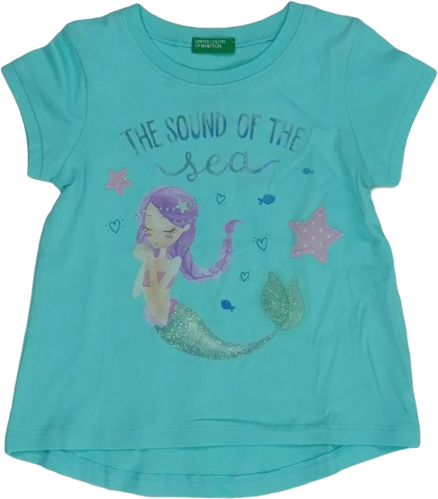 Kék Benetton Póló EU 86 / UK 12-18 hónap / US 18 hónap