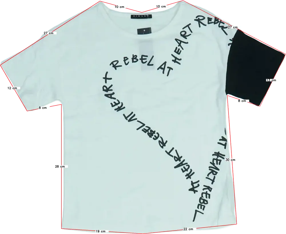 Fehér Sisley Póló EU 128 / UK 8 év / US 8 év/M