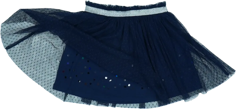 Kék Benetton Szoknya EU 140 / UK 10 év / US 10 év/L